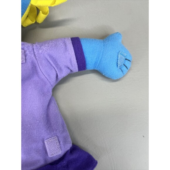 The Letter People Ms T Tall Teeth T Puppet Alphabet Plush Abrams - Picture 4 of 12